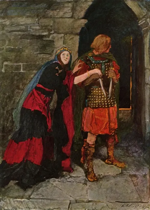 Framed Print : Lady Macbeth & Daggers Framed Print : Lady Macbeth & Daggers