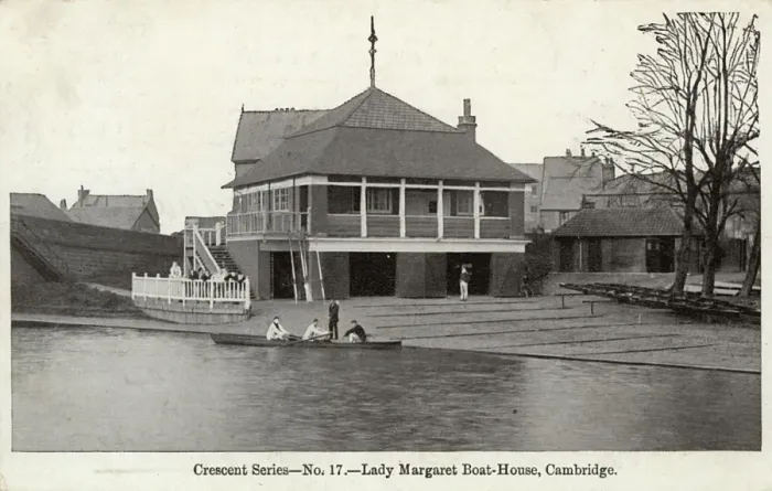 Framed Print : Lady Maragaret College Boat House, Cambridge Framed Print : Lady Maragaret College Boat House, Cambridge