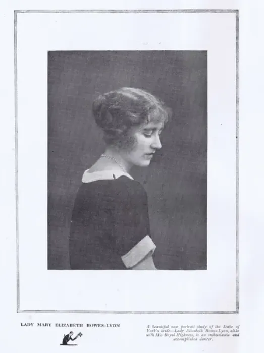 Framed Print : Lady Mary Elizabeth Bowes-Lyon, the Duke of Yorks bride Framed Print : Lady Mary Elizabeth Bowes-Lyon, the Duke of Yorks bride