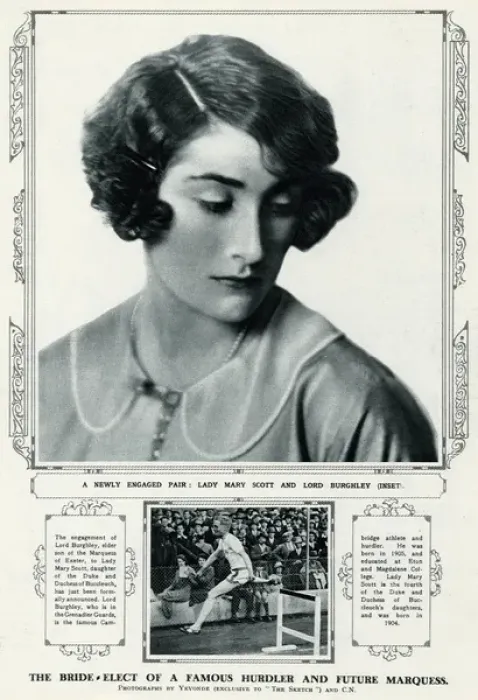 Framed Print : Lady Mary Scott by Madame Yevonde Framed Print : Lady Mary Scott by Madame Yevonde