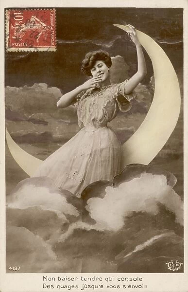 Lady in the Moon