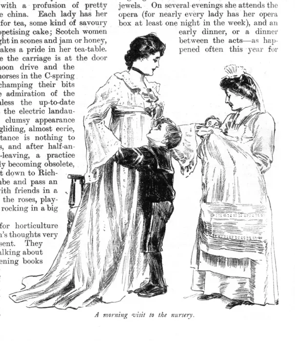 Framed Print : Lady & Nursemaid Framed Print : Lady & Nursemaid