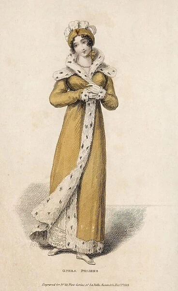 Lady in Opera Dress