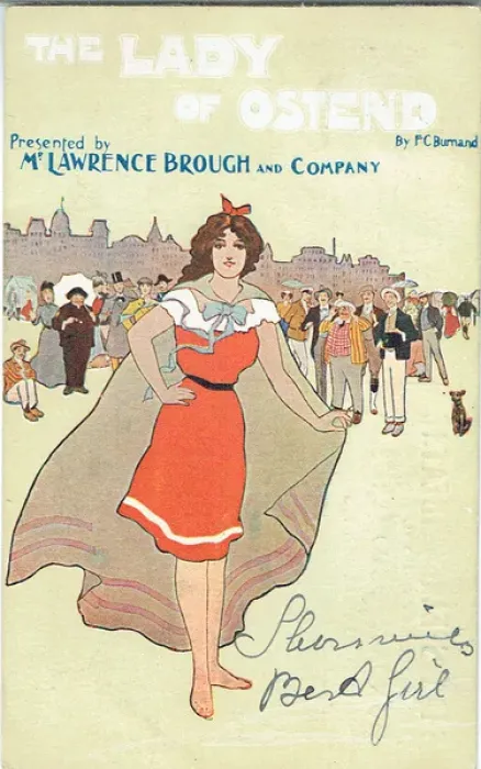 Framed Print : The Lady of Ostend by Francis Burnand Framed Print : The Lady of Ostend by Francis Burnand