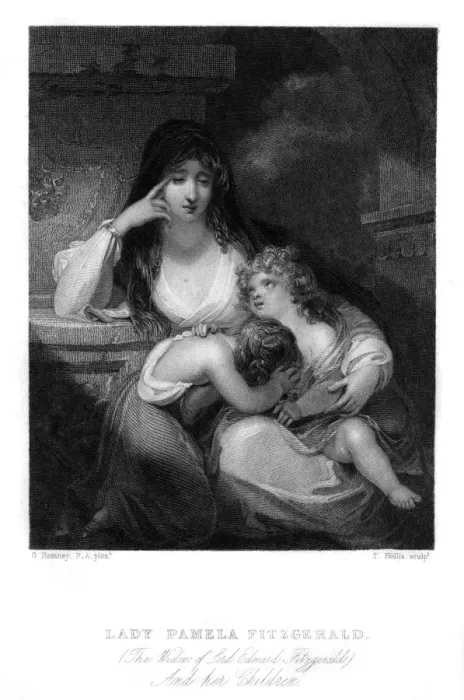 Framed Print : Lady Paela Fitzgerald