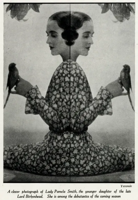 Framed Print : Lady Pamela Smith by Madame Yevonde Framed Print : Lady Pamela Smith by Madame Yevonde