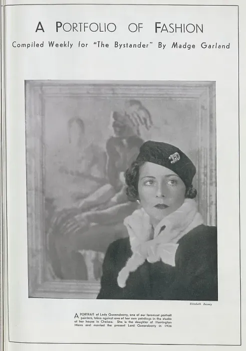 Framed Print : Lady Queensberry, fashion portrait in her painting studio. With description, A portrait of Lady Queensberry, one of our foremost portrait painters, taken against one of her own paintings in the studio of her house in Chelsea Framed Print : Lady Queensberry, fashion portrait in her painting studio. With description, A portrait of Lady Queensberry, one of our foremost portrait painters, taken against one of her own paintings in the studio of her house in Chelsea
