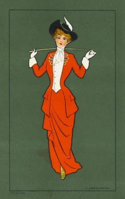 Framed Print : Lady in riding attire Framed Print : Lady in riding attire