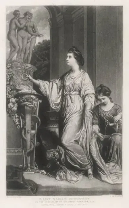 Framed Print : Lady Sarah Napier Framed Print : Lady Sarah Napier