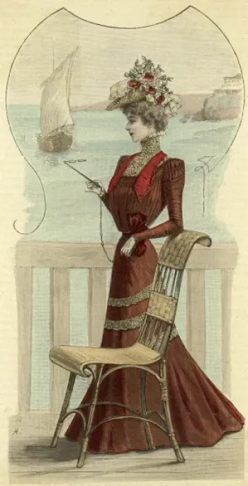 Framed Print : Lady at the Seaside Framed Print : Lady at the Seaside