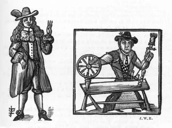 Framed Print : Lady Spinning, C17 Framed Print : Lady Spinning, C17