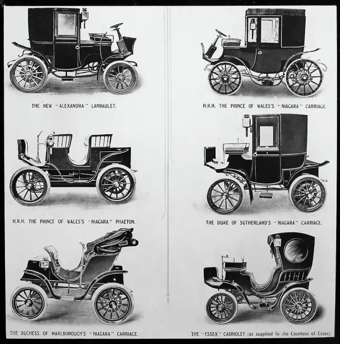 Framed Print : Lady and a veteran car, early 1900s Framed Print : Lady and a veteran car, early 1900s
