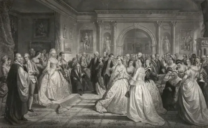 Framed Print : Lady Washingtons reception Framed Print : Lady Washingtons reception