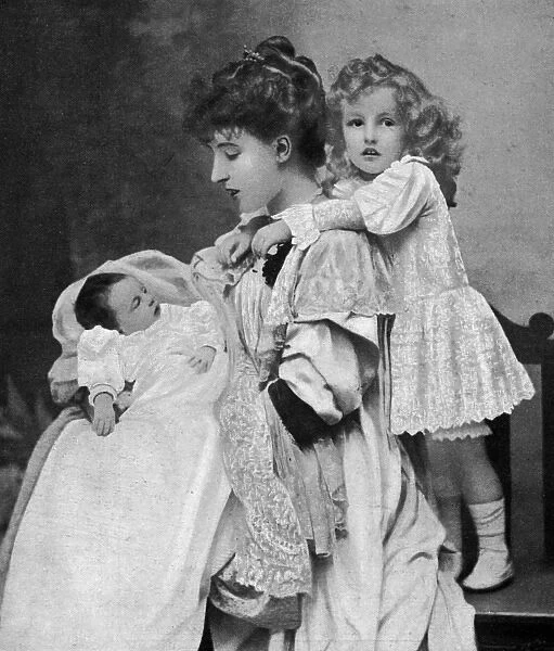 Lady Webster and her children