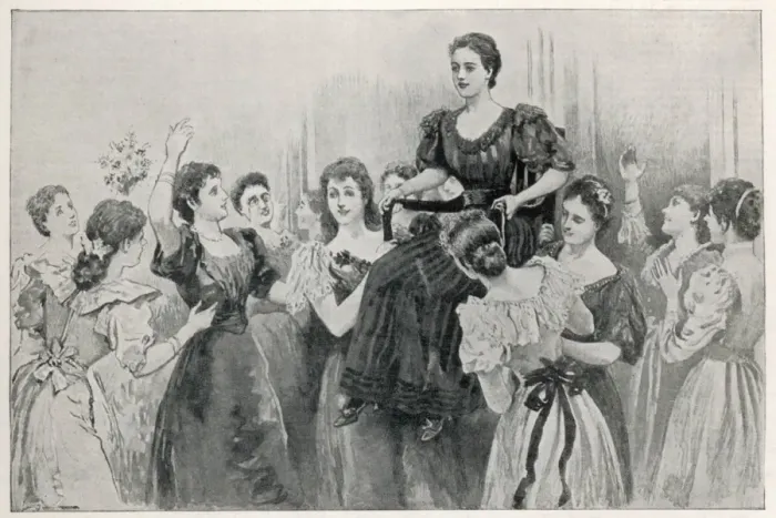 Framed Print : Lady Wrangler June 1894 Framed Print : Lady Wrangler June 1894