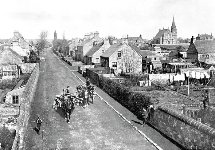 Framed Print : Ladybank near Cupar early 1900s Framed Print : Ladybank near Cupar early 1900s