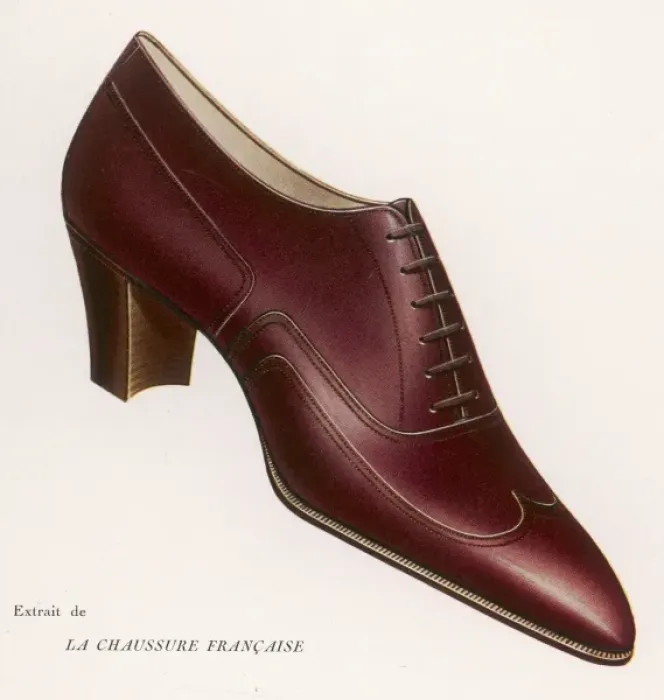 Framed Print : LADYs SHOE, 1923 Framed Print : LADYs SHOE, 1923