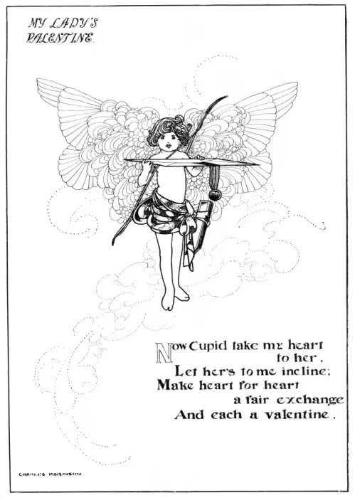 Framed Print : My Ladys Valentine by Charles Robinson Framed Print : My Ladys Valentine by Charles Robinson