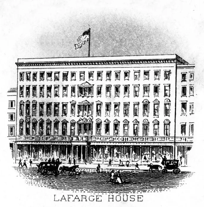 Framed Print : Lafarge House, New York City, USA Framed Print : Lafarge House, New York City, USA