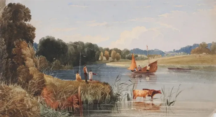 Framed Print : On the Lagan Framed Print : On the Lagan