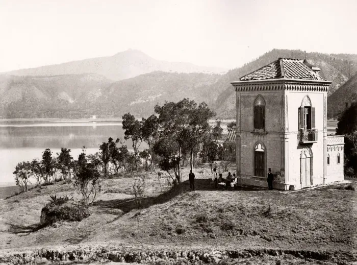 Framed Print : Lago di Agnano or Lake Agnano, Naples, Italy, drained 1870 Framed Print : Lago di Agnano or Lake Agnano, Naples, Italy, drained 1870