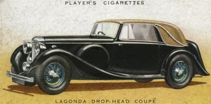 Framed Print : Lagonda Coupe Framed Print : Lagonda Coupe
