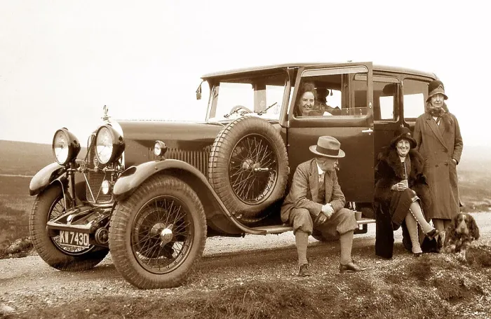 Framed Print : Lagonda motor car possibly 1930s Framed Print : Lagonda motor car possibly 1930s
