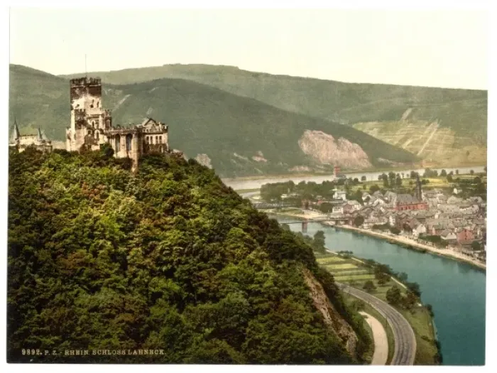Framed Print : Lahneck Castle, the Rhine, Germany Framed Print : Lahneck Castle, the Rhine, Germany