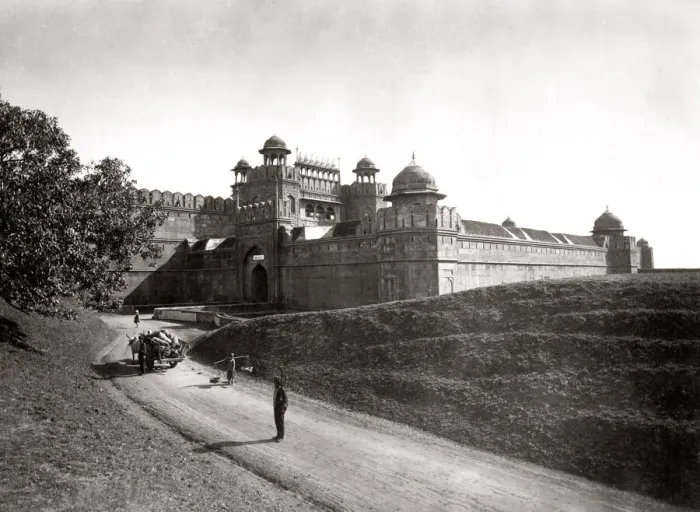 Framed Print : The Lahore Gate, Red Fort, Delhi, c. 1880 s Framed Print : The Lahore Gate, Red Fort, Delhi, c. 1880 s