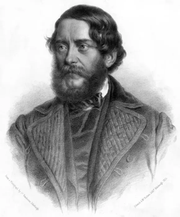 Framed Print : Lajos Kossuth / Henderson Framed Print : Lajos Kossuth / Henderson