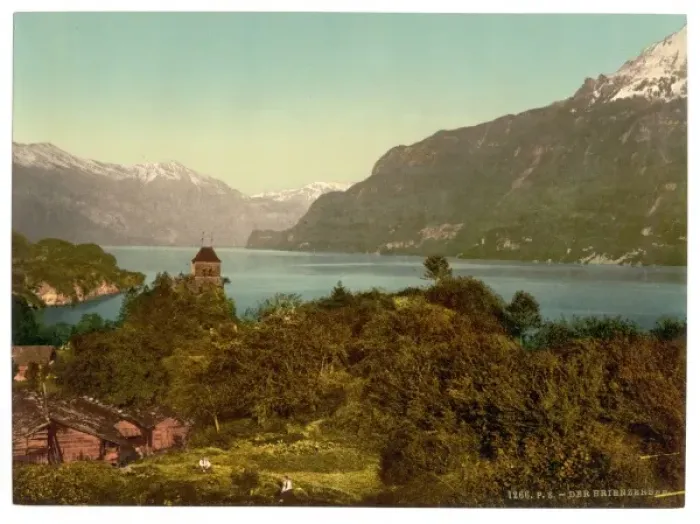 Framed Print : Lake of Brienz, Bernese Oberland, Switzerland Framed Print : Lake of Brienz, Bernese Oberland, Switzerland