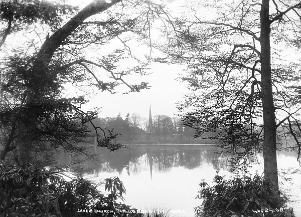 Lake and Church, Hillsborough Park