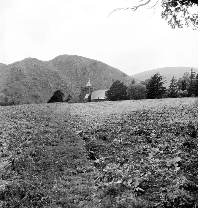 Framed Print : Lake district: Chapel in the hills Framed Print : Lake district: Chapel in the hills