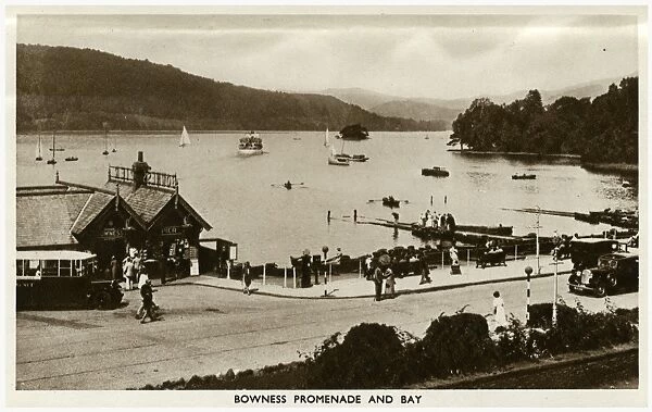 Lake District, Cumbria, Bowness and Windermere