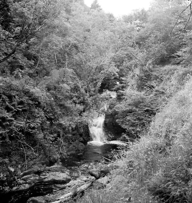 Framed Print : Lake district: Picturesque waterfall Framed Print : Lake district: Picturesque waterfall