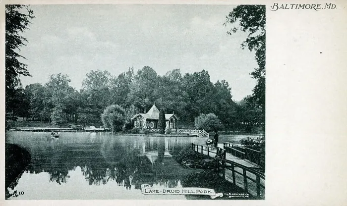 Framed Print : The Lake at Druid Hill Park, Baltimore, Maryland, USA Framed Print : The Lake at Druid Hill Park, Baltimore, Maryland, USA