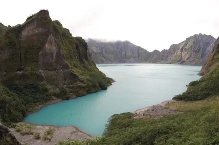 Framed Print : A lake, formed in a crater of volcano Pinatubo Framed Print : A lake, formed in a crater of volcano Pinatubo