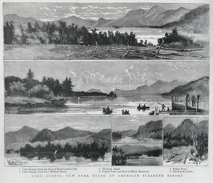Framed Print : Lake George, New York State Framed Print : Lake George, New York State
