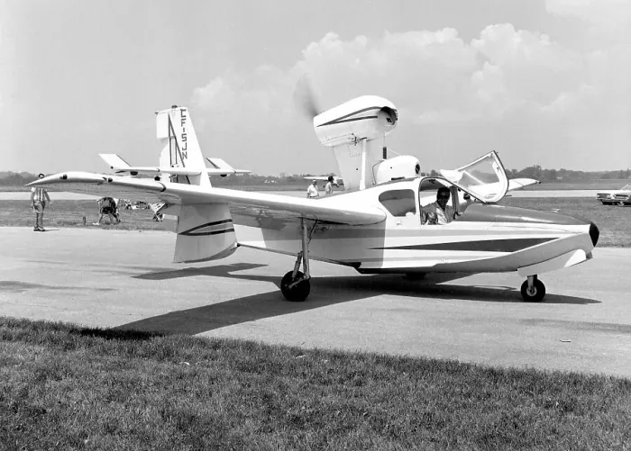 Framed Print : Lake LA-4-180 Buccaneer CF-SJN Framed Print : Lake LA-4-180 Buccaneer CF-SJN