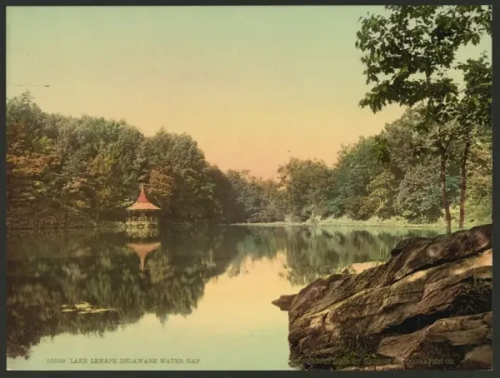 Framed Print : Lake Lenape, Delaware Water Gap Framed Print : Lake Lenape, Delaware Water Gap
