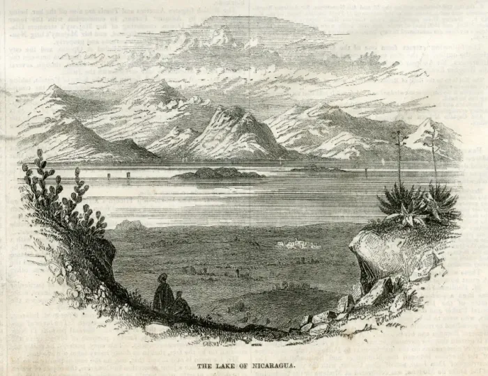 Framed Print : The Lake of Nicaragua, Nicaragua, Central America Framed Print : The Lake of Nicaragua, Nicaragua, Central America