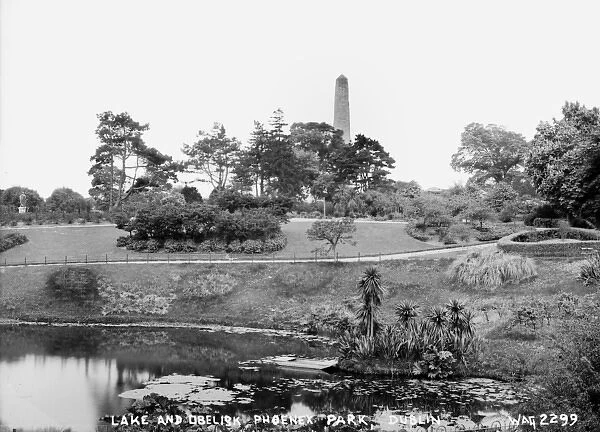 Lake and Obelisk, Phoenix Park, Dublin