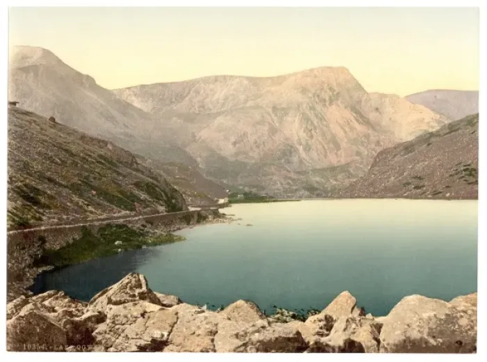 Framed Print : Lake Ogwen, Nant Francon (i. e. Nant Ffrancon) Pass, Wales Framed Print : Lake Ogwen, Nant Francon (i. e. Nant Ffrancon) Pass, Wales