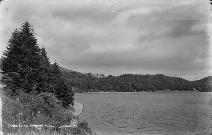 Framed Print : Lake Vyrnwy Hotel Framed Print : Lake Vyrnwy Hotel