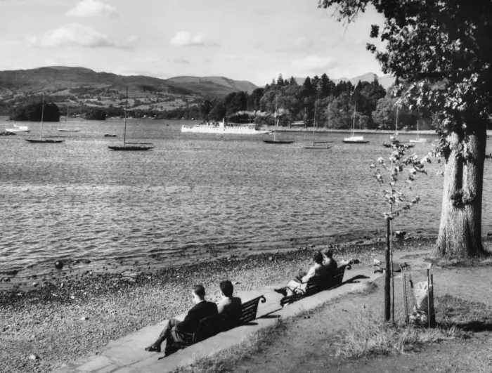 Framed Print : Lake Windermere 1950S Framed Print : Lake Windermere 1950S