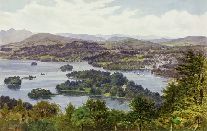 Framed Print : Lake Windermere, Lake District, Cumbria Framed Print : Lake Windermere, Lake District, Cumbria