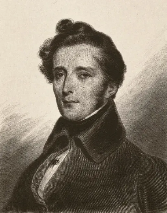 Framed Print : LAMARTINE, Alphonse de (1790-1869). French politician Framed Print : LAMARTINE, Alphonse de (1790-1869). French politician