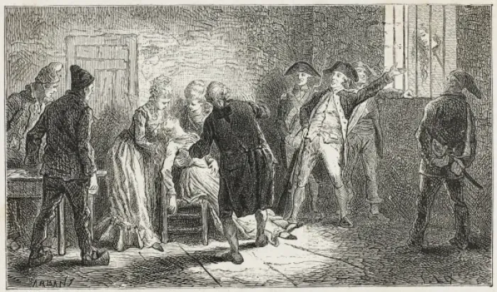 Framed Print : Lamballe Murdered - 3 Framed Print : Lamballe Murdered - 3