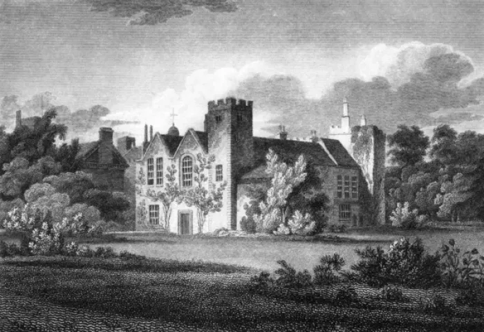 Framed Print : Lambeth Palace 1804 Framed Print : Lambeth Palace 1804