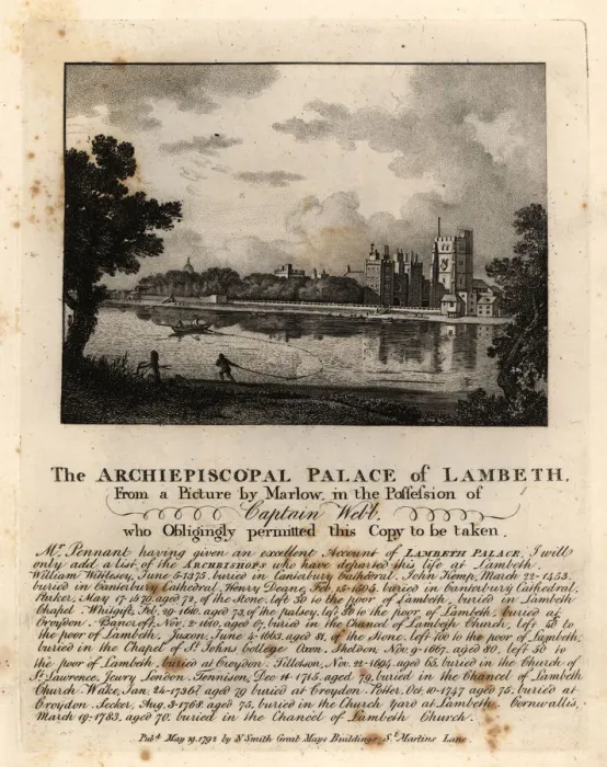 Framed Print : Lambeth Palace, London Framed Print : Lambeth Palace, London